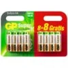 GP Alkaline Super Batterijen - AA - 1,5 V (16st) - 03015ADHBC8+8
