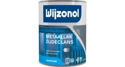 Wijzonol Metaallak Zijdeglans - 9121 Antraciet - 0,75L