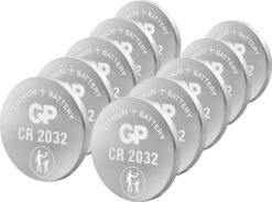 GP Lithium Knoopcel 3V (10st) - CR2032 - 0602032C10