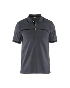 Blåkläder 3389 Poloshirt - Grijs/zwart - M