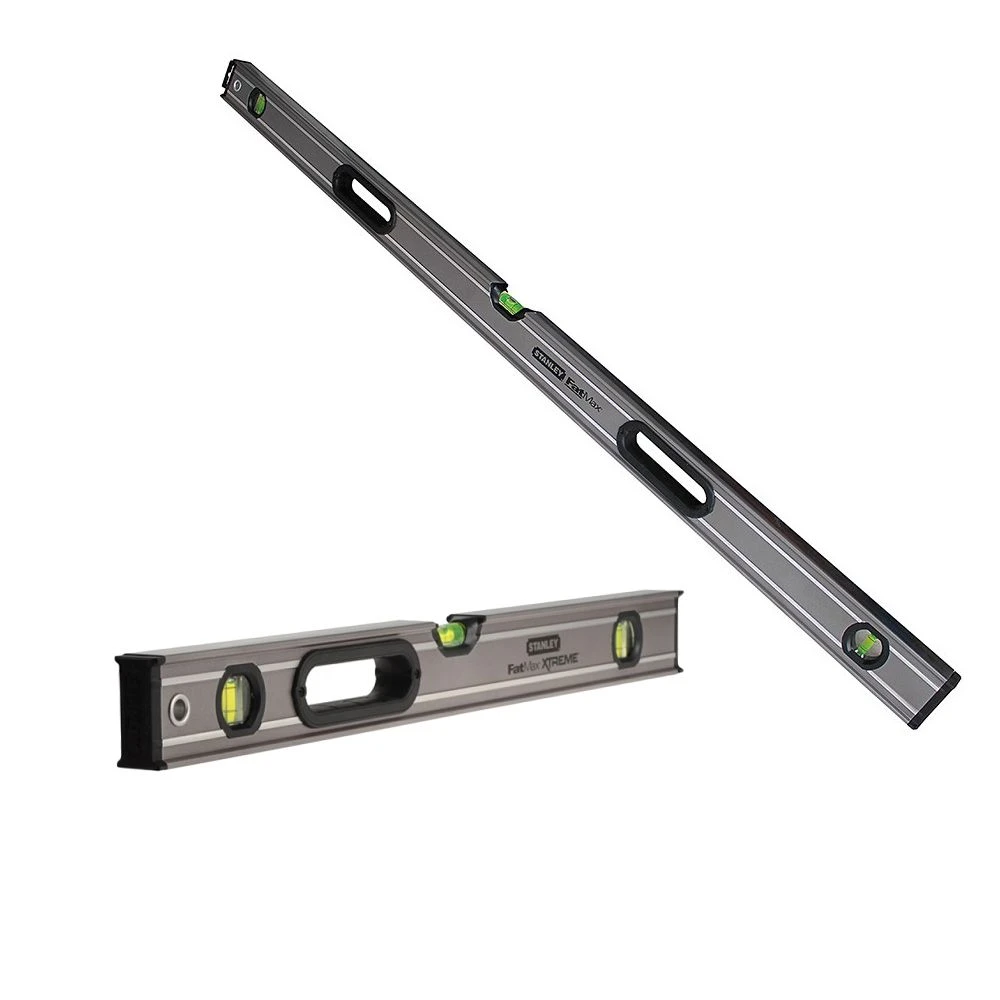 Stanley PROLEV4 Fatmax Xtreme Waterpas 1200mm (0-43-648) & FatMax Pro Waterpas 600mm (0-43-624) 3 Stanley PROLEV4 Fatmax Xtreme Waterpas 1200mm (0-43-648) & FatMax Pro Waterpas 600mm (0-43-624)