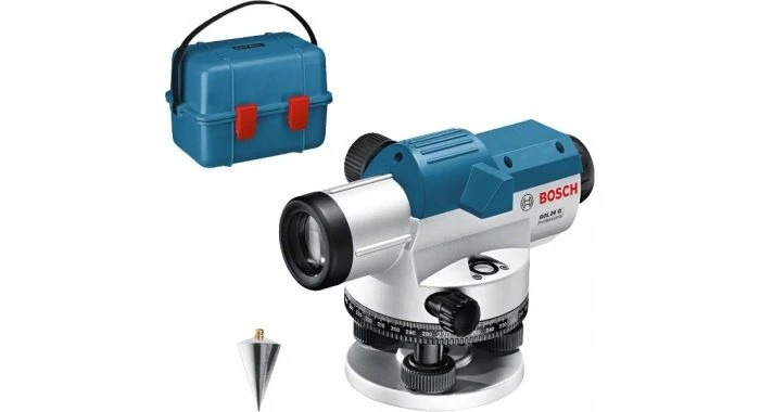 Bosch GOL 26 G Optisch Nivelleertoestel In Koffer 3 Bosch GOL 26 G Optisch Nivelleertoestel In Koffer