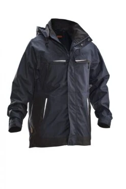 Jobman 1284 Shell Jack - Maat S - Navy/Zwart - 65128436-6799-4