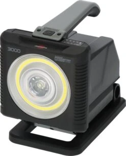 Brennenstuhl 1173730000 Multi-batterij LED-batterij Draagbare Bouwlamp HL 3000 - 20W - 1140 + 2160lm - IP54